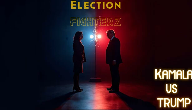 选举斗士Z：哈里斯对决特朗普（Election FighterZ: Kamala vs trump） 游戏封面