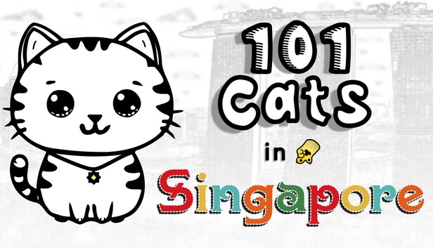 隐藏宠物：新加坡的101只猫（Hidden Pets: 101 Cats in Singapore） 游戏封面