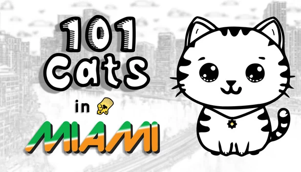 隐藏宠物：迈阿密101猫（Hidden Pets: 101 Cats in Miami） 游戏封面