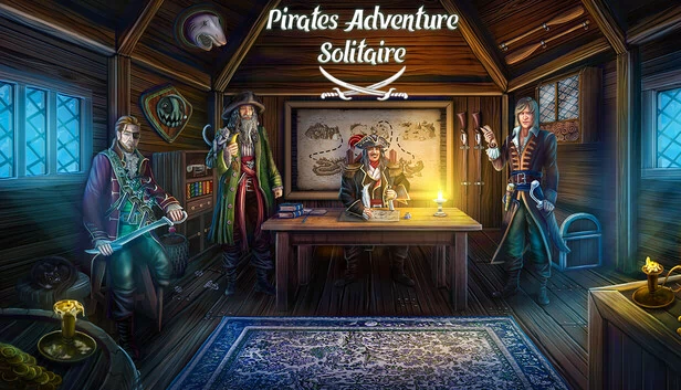 海盗冒险纸牌（Pirates Adventure Solitaire） 游戏封面