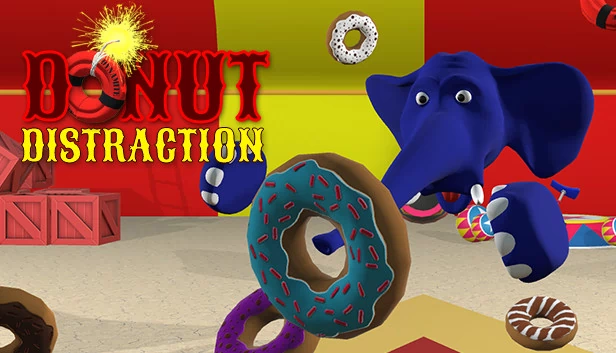 甜甜圈分心（Donut Distraction） 游戏封面