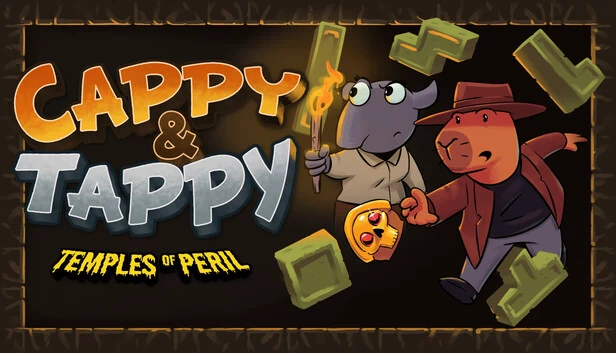 卡比与塔皮：危险神庙（Cappy & Tappy: Temples of Peril） 游戏封面
