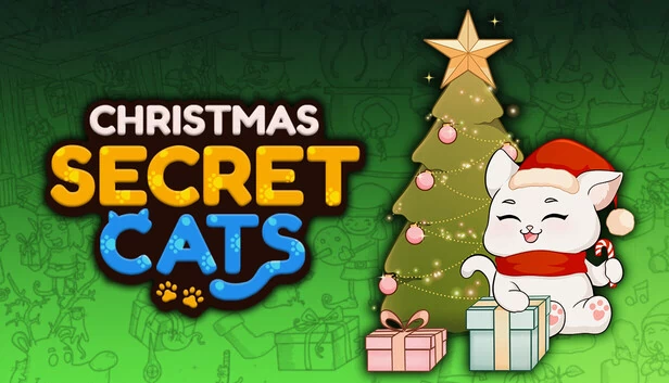 神秘猫咪 - 圣诞（Secret Cats - Christmas） 游戏封面