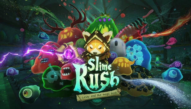 史莱姆冲刺：列什与魔法书（Slime Rush : Leshy and the Magic Book） 游戏封面