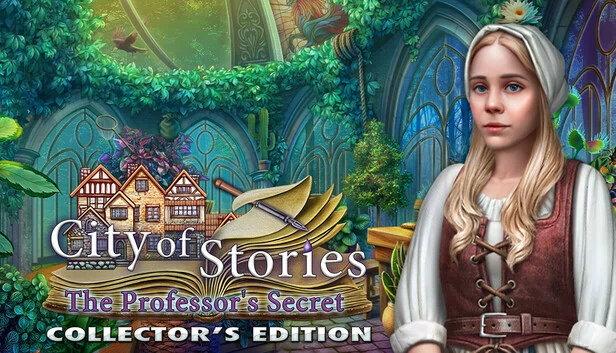 故事之城：教授的秘密 收藏版（City of Stories: The Professor's Secret Collector's Edition） 游戏封面