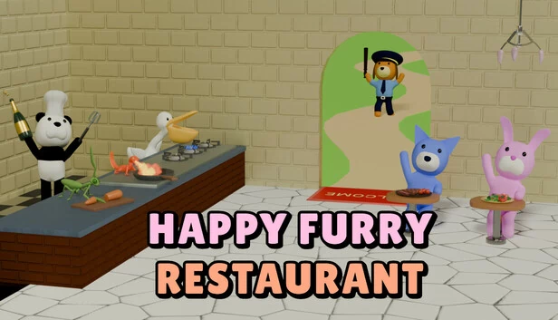 快乐毛茸茸餐厅（Happy Furry Restaurant） 游戏封面