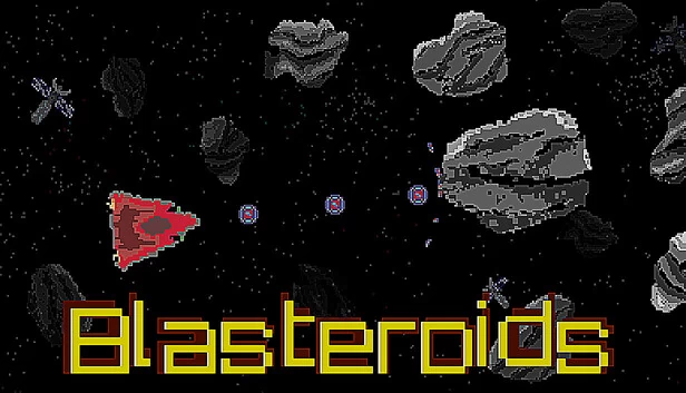 爆破小行星（Blasteroids） 游戏封面