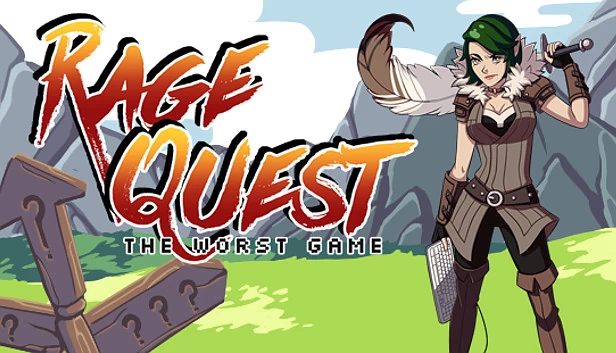 狂怒任务：最烂游戏（Rage Quest: The Worst Game） 游戏封面