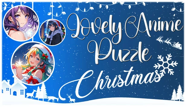 可爱动漫拼图：圣诞节（Lovely Anime Puzzle: Christmas） 游戏封面