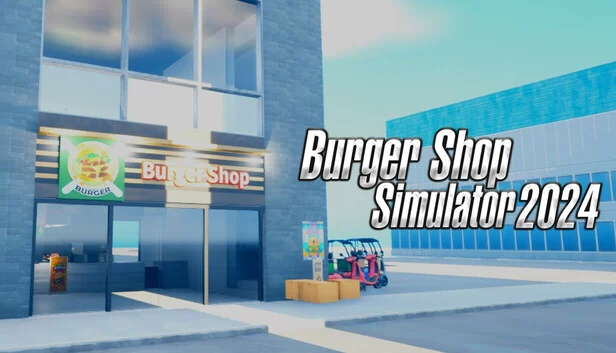 汉堡店模拟器 2024(Burger Shop Simulator 2024) 游戏封面