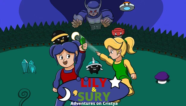 莉莉与苏瑞 - 克里斯蒂亚冒险（Lily And Sury - Adventures on Cristya） 游戏封面