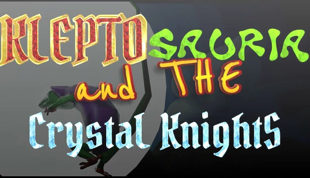 克莱普托萨里亚与水晶骑士（Klepto Sauria and the Crystal Knights） 游戏封面