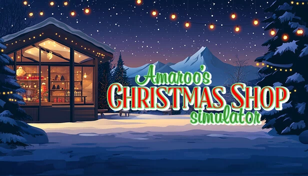 阿马鲁的圣诞商店模拟器（Amaroo's Christmas Shop Simulator） 游戏封面
