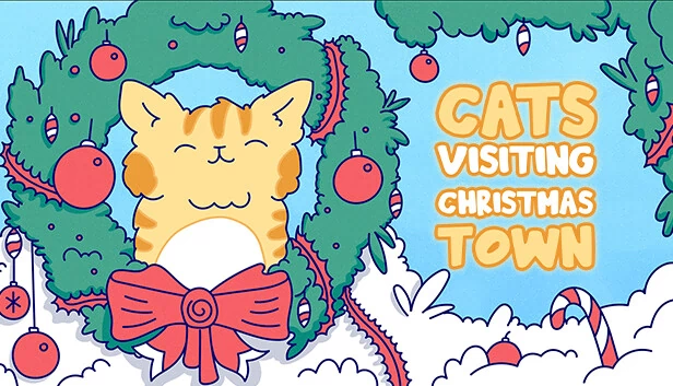 猫咪造访圣诞小镇(Cats Visiting Christmas Town) 游戏封面