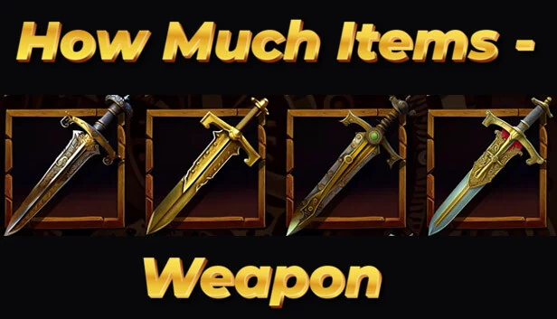 多少物品 - 武器(How Much Items - Weapon) 游戏封面