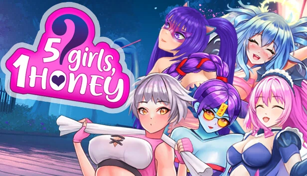 5个女孩,1罐蜂蜜(5 Girls, 1 Honey) 游戏封面