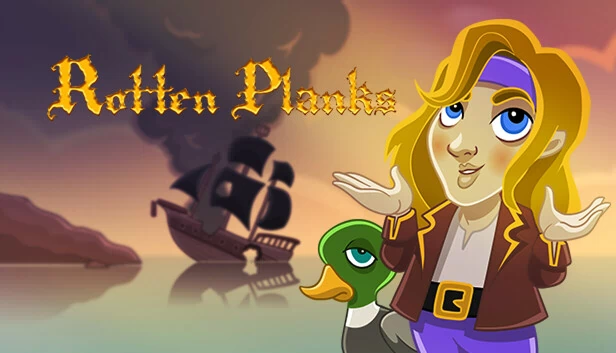 腐烂木板 I - 克拉姆船长的海盗法典镇压（Rotten Planks I - Cap'n Clamm's Pirate Code Clampdown） 游戏封面