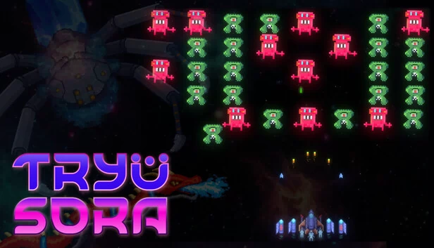 太空射击 - Tryü Sora（Space Shooter - Tryü Sora） 游戏封面