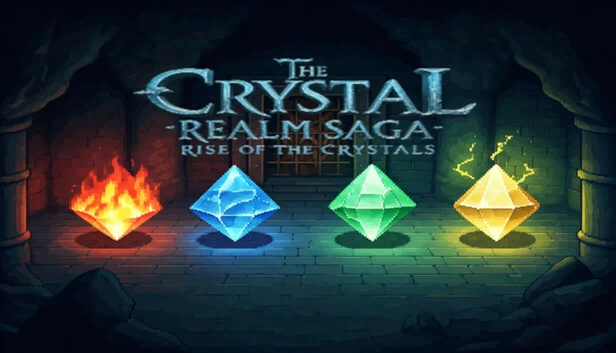 水晶领域传奇：水晶崛起（The Crystal Realms Saga : Rise of the Crystals） 游戏封面