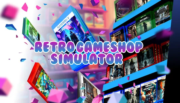 复古游戏商店模拟器（Retro GameShop Simulator） 游戏封面