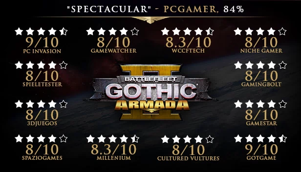 战锤40K：哥特舰队 - 阿玛达2（Battlefleet Gothic: Armada 2） 游戏封面