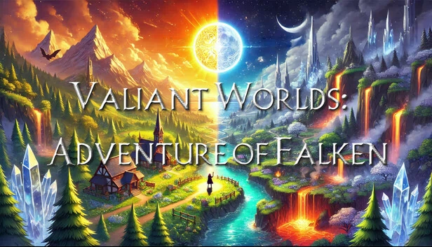 英勇世界：法尔肯的冒险（Valiant Worlds: Adventure of Falken） 游戏封面