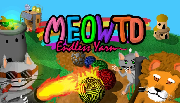 喵星人塔防：无尽毛线（Meow TD: Endless Yarn） 游戏封面