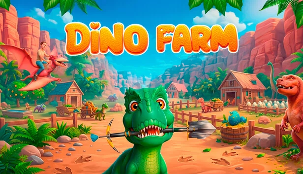 恐龙农场：侏罗纪秘密冒险（DINO FARM: Adventures in Jurassic Secrets） 游戏封面