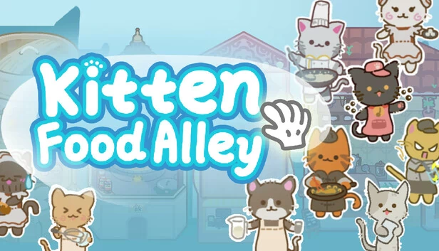 猫咪美食巷（Kitten Food Alley） 游戏封面