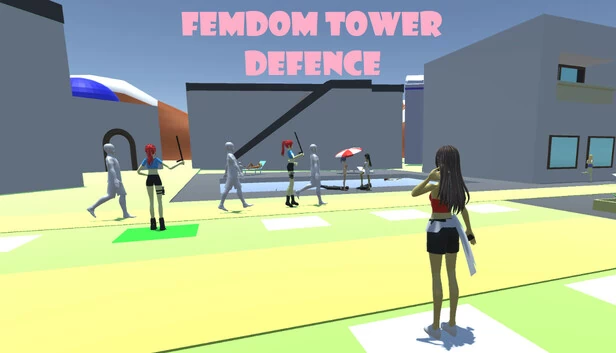 女尊塔防（Femdom Tower Defence） 游戏封面