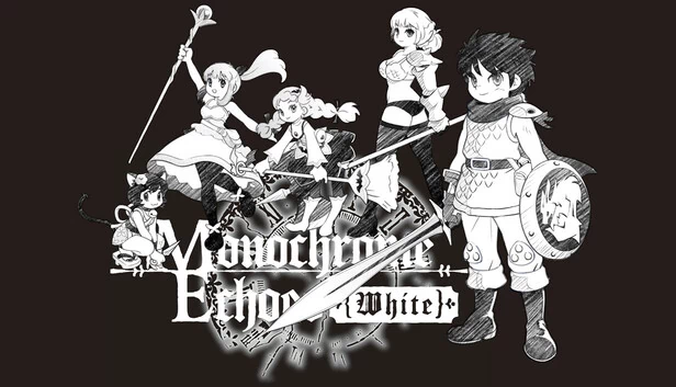 单色回声 - 白色 -（Monochrome Echoes - white -） 游戏封面
