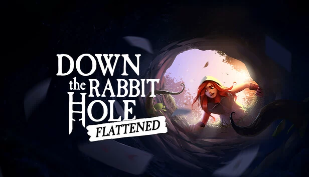 Down the Rabbit Hole Flattened 游戏封面