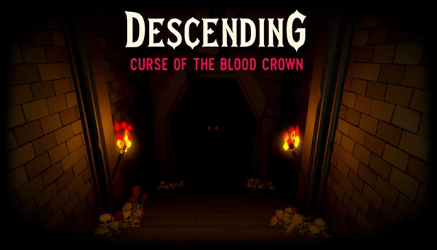 坠落：血冠诅咒（Descending: Curse of the Blood Crown） 游戏封面