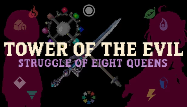 邪恶之塔：八女王的斗争（Tower of the Evil: Struggle of Eight Queens） 游戏封面
