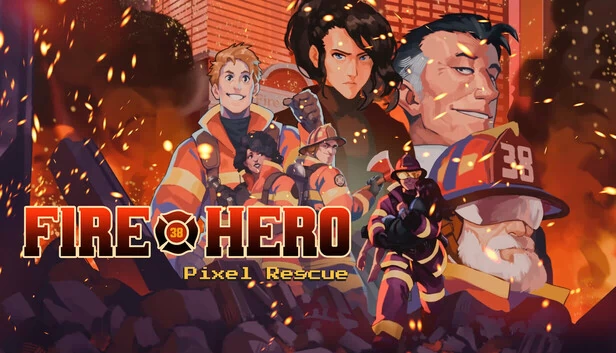 火焰英雄 - 像素救援（Fire Hero - Pixel Rescue） 游戏封面