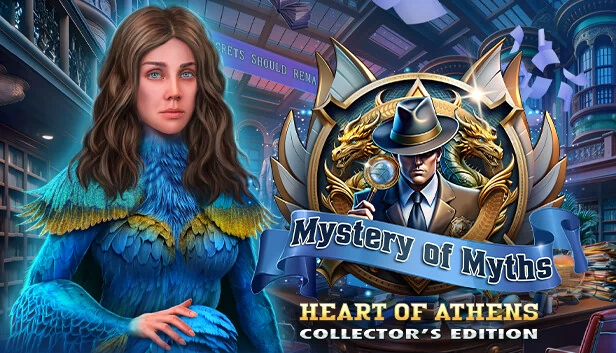 神秘传说：雅典之心 收藏版（Mystery of Myths: Heart of Athens Collector's Edition） 游戏封面