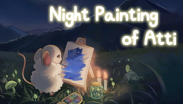 阿提的夜间绘画（Night Painting of Atti） 游戏封面