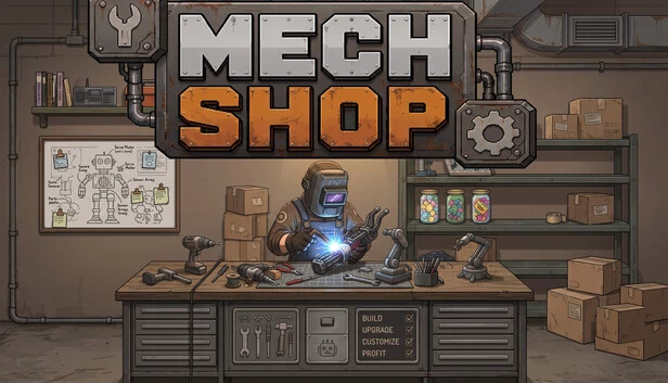 机械修理店（Mech Shop） 游戏封面