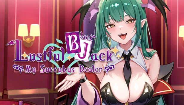 欲望黑杰克：我的魅魔发牌员（Lustful BlackJack: My Succubus Dealer） 游戏封面
