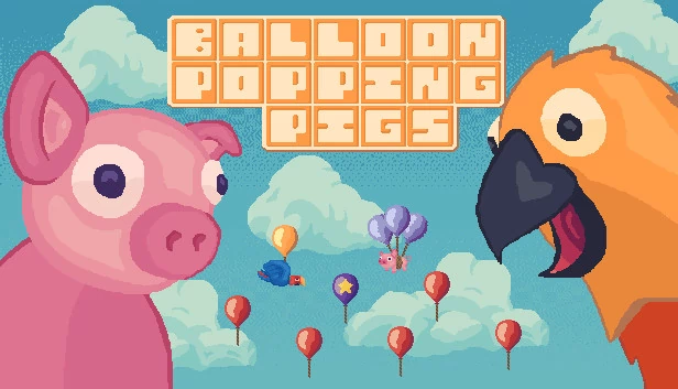 气球爆破猪：豪华版（Balloon Popping Pigs: Deluxe） 游戏封面