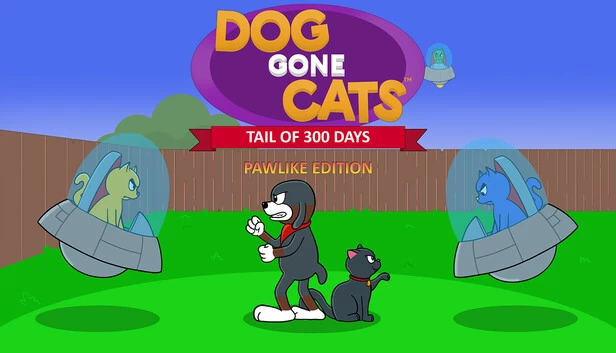 消失的狗猫：300天尾巴（爪类版）（Dog Gone Cats: Tail of 300 Days (Pawlike Edition)） 游戏封面