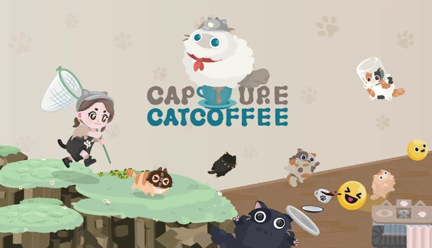 捕捉猫咪咖啡(Capture Catcoffee) 游戏封面
