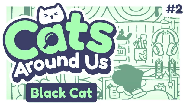 我们身边的猫：黑猫（Cats Around Us: Black Cat） 游戏封面