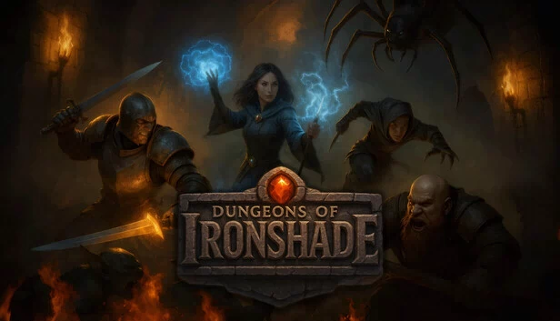 铁影地牢（Dungeons of Ironshade） 游戏封面