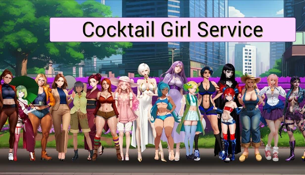 鸡尾酒女孩服务（Cocktail Girl Service） 游戏封面
