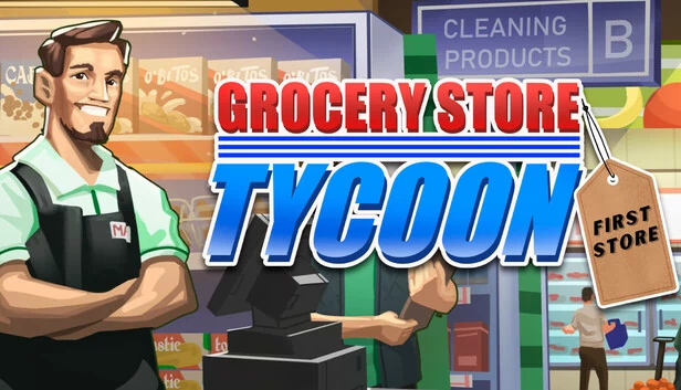 超市大亨 - 第一家店（Grocery Store Tycoon - First Store） 游戏封面