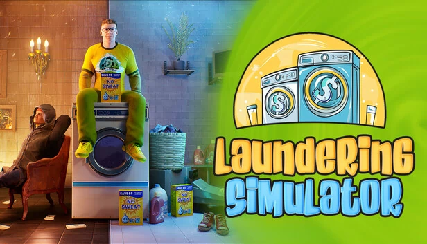 洗衣店模拟器 - 洗净现金与衣物（Laundering Simulator - Clean Cash and Laundry） 游戏封面
