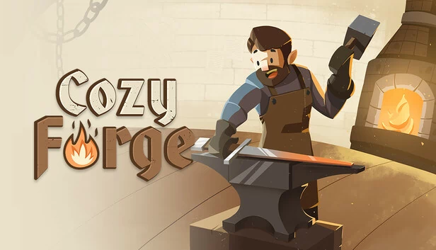 温馨锻造：铁匠模拟器（Cozy Forge: Blacksmith Simulator） 游戏封面