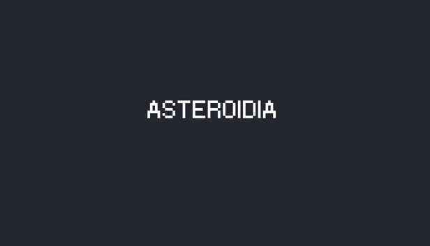 小行星迪亚（Asteroidia） 游戏封面