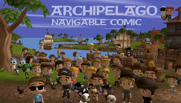 群岛：可探索VR漫画（Archipelago: Navigable VR Comic） 游戏封面
